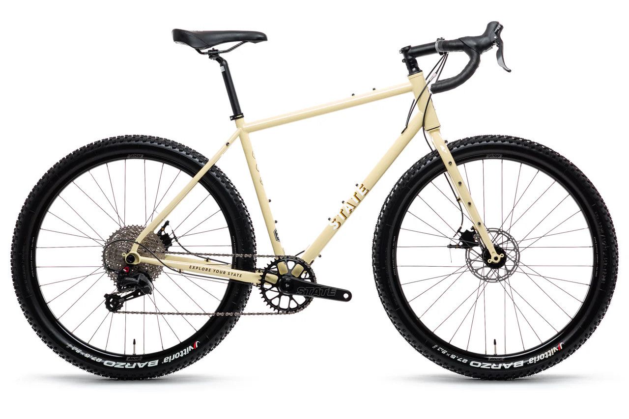 State Bicycle Co. 4130 All-Road - Dromedary Tan (12 Speed / UDH) - Small 650b