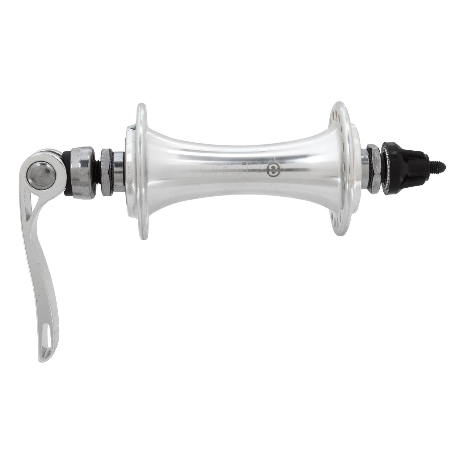 Quando Front Hub 36H sealed QR silver