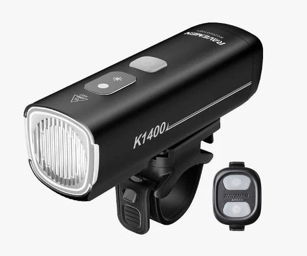 Ravemen K1400 1400 LUMEN USB RECHARGE LIGHT DAYTIME RUN MODE