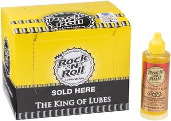 Rock-N-Roll Gold Bike Chain Lube - 4oz, Drip, SINGLE