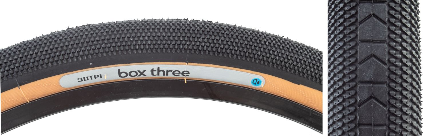 BOX THREE 26x2.10 33TPI WIRE BEAD TAN Tire