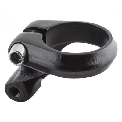 SEATPOST CLAMP SUNLT ALY-31.8 BK w/RACK MNT