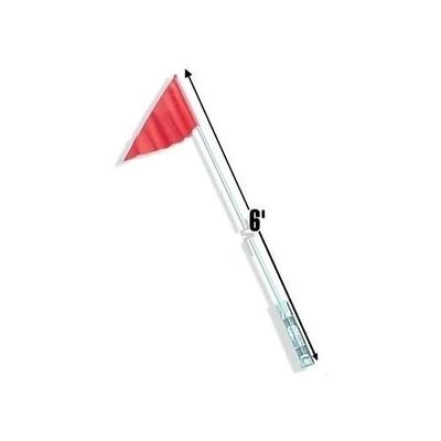 2-PIECE BIKE FLAG 6-FT USA