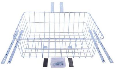 Wald 1392 FRONT BASKET SIL 18x13x6" W/2pc LEGS