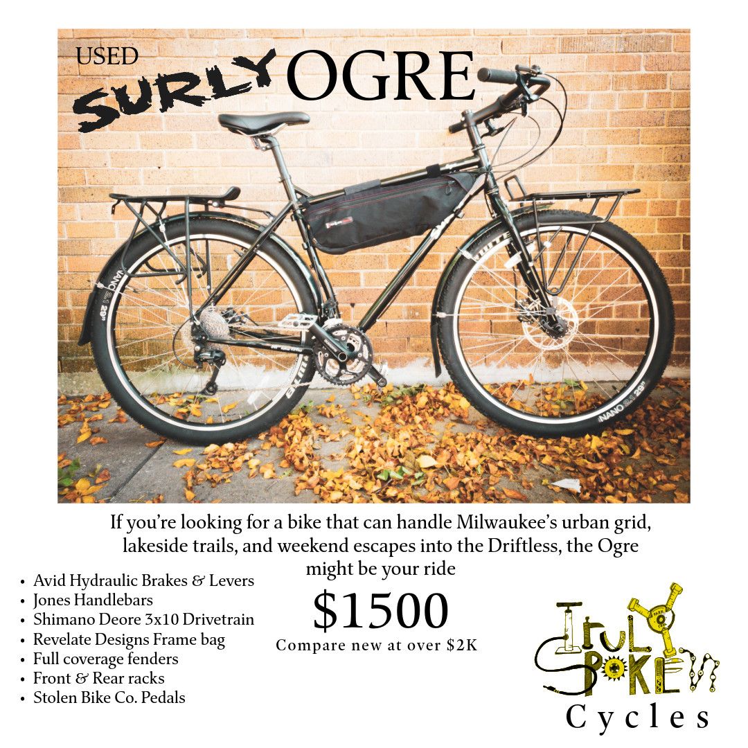 USED BIKE Consignment Surly Ogre black Large