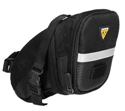 TOPEAK TC2261B AERO WEDGE PACK W/STRAP MED Black 60/80ci
