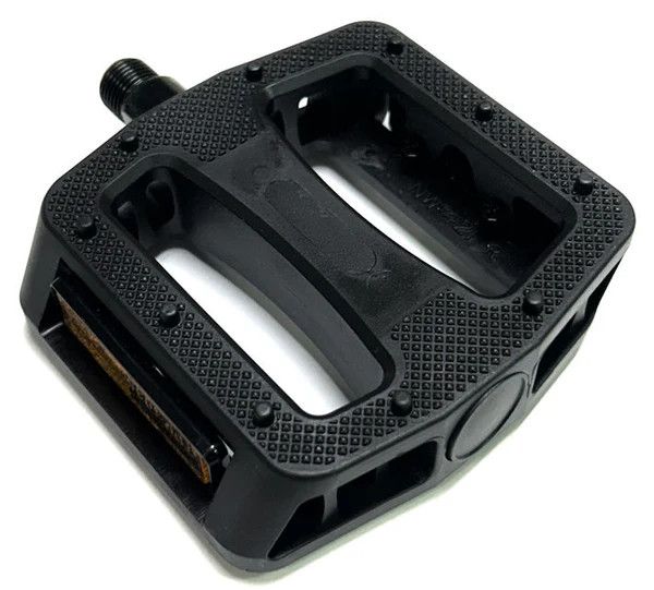 CYCLISTS&#39; CHOICE FPD NW-421 9/16&quot; RESIN PLATFORM PEDAL BLACK