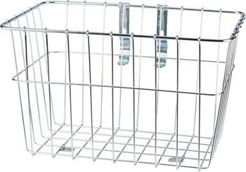 Wald 1352 Front Grocery Basket Silver