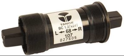 Tange LN-3912 CARTRIDGE BEARING BOTTOM BRACKET 73x111 BLACK