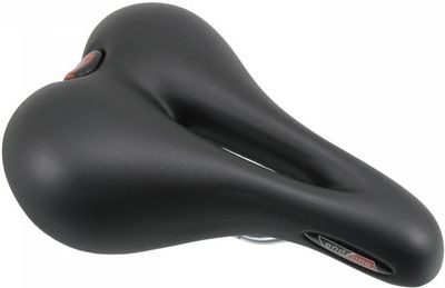Velo VL-4110 VACUUM-GEL SADDLE W/HOLE VINYL WOMENS