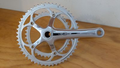 10 Speed Campagnolo Veloce Crankset Power Torque System 53/39 135 bcd 170mm arm