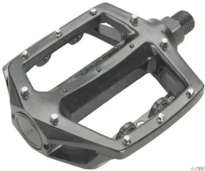 WELLGO LU-313 AL PLATFORM PEDAL 9/16" BLACK