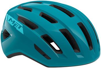 MET Miles Mips Helmet - Teal Glossy, Large