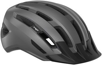 MET Downtown Mips Helmet - Gray Glossy, Medium (52/58cm)