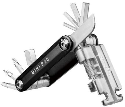 Topeak TT2582B MINI-P20 20-FUNCTION MULTITOOL BLK