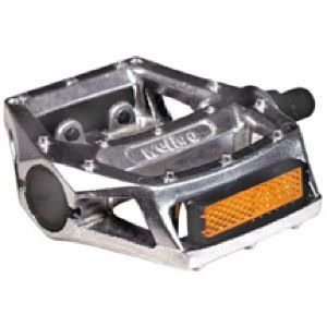 Wellgo LU-313 AL PLATFORM PEDAL 9/16" Silver