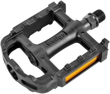 Wellgo LU-895DU Pedals - Platform, Composite, 9/16"