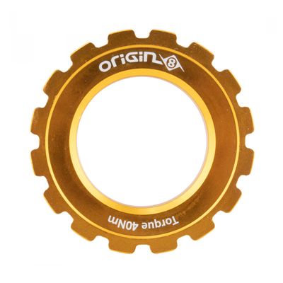 Origin8  Centerlock Disc Lockring Gold