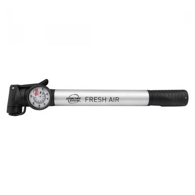 Planet Bike MINI FRESH AIR Pump w/GAUGE SL/BK