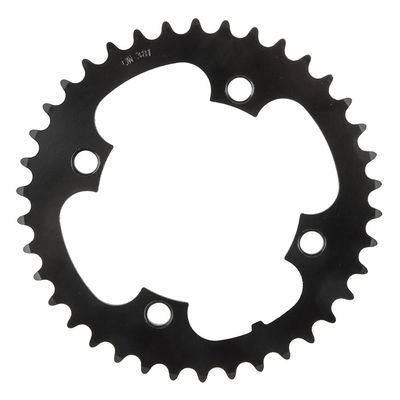 Samox, PD-R4-S, Chainring, Teeth: 36, Speed: 1, BCD: 104, Bolts: 4, Steel, Black