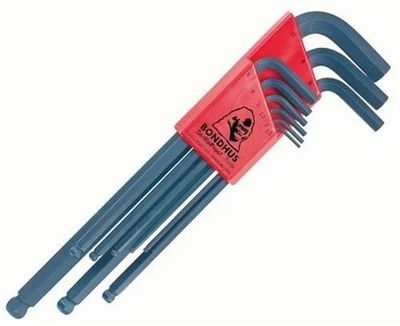 Bondhus 10999 BALL L-WRENCH SET 1.5mm TO 10mm