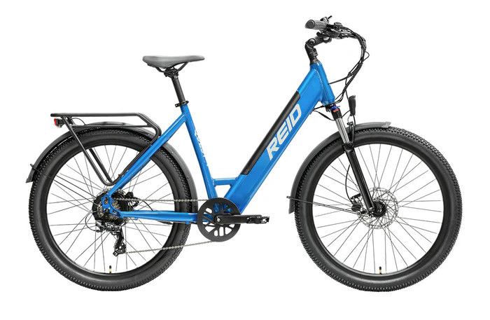 Reid Bikes QUEST 1.0 BT STEP-THRU W/THROTTLE 500W BLUE S - 42cm