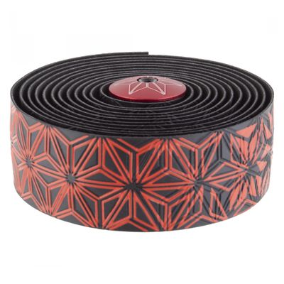 SUPACAZ SUPER STICKY KUSH STAR FADE Bar Tape Red