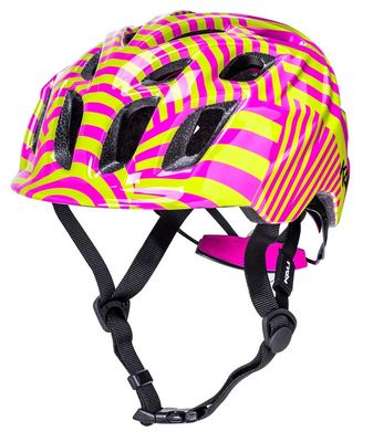 Kali Protectives CHAKRA CHILD LIGHTED HIGHWIRE NEON LEMONADE Helmet S