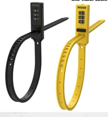 OnGuard 8079 ZIP LOCK PACK BLACK and YELLOW Lock