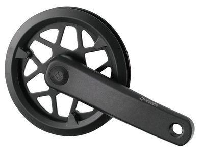Prowheel 140mm x 30t SQUARE TAPER CRANK BLACK DOUBLE GUARD (124.5BB)