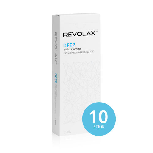 REVOLAX DEEP z lidokainą pakiet (10x1,1ml)