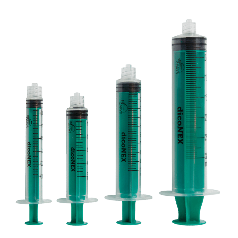 Strzykawki 3 częściowe luer-lock  5 ML