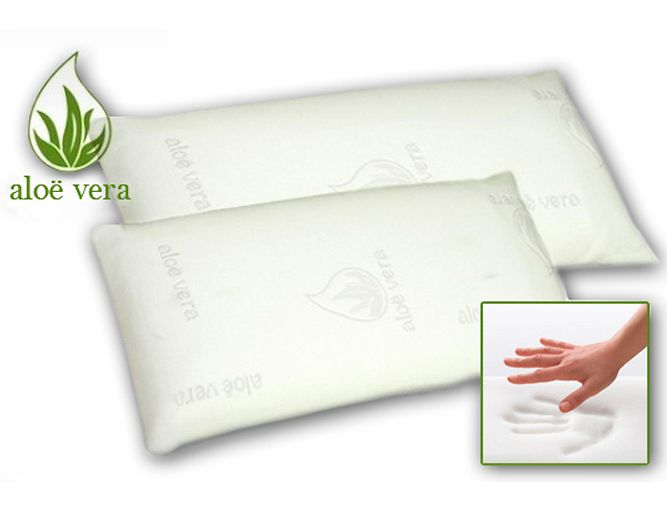 Almohada viscoelástica Aloe Vera
