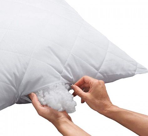 Almohada con Núcleo de Fibra Siliconada