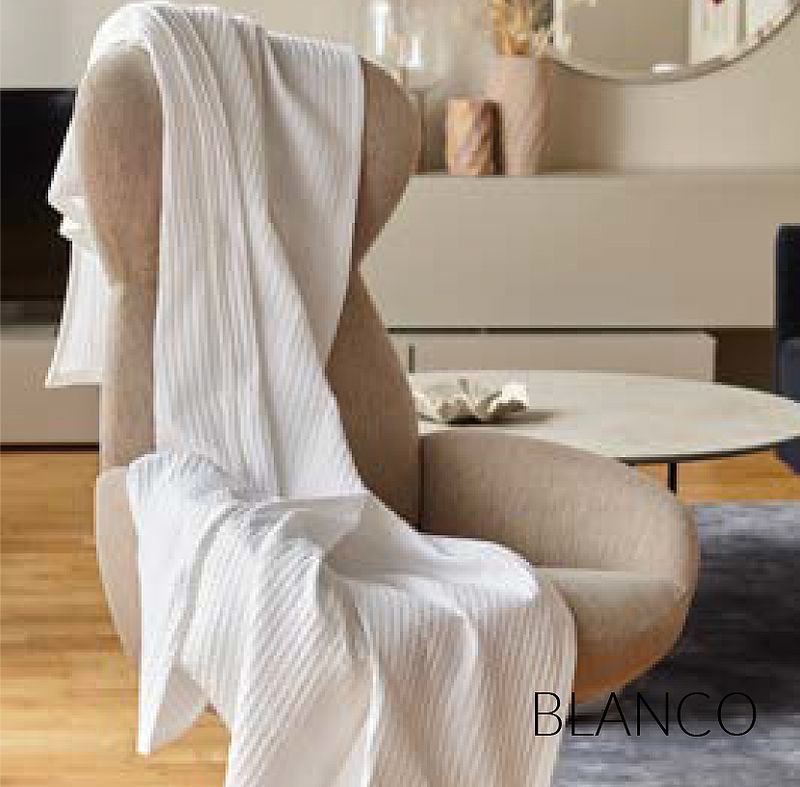 Plaid - Pie de cama 100% algodón Banús