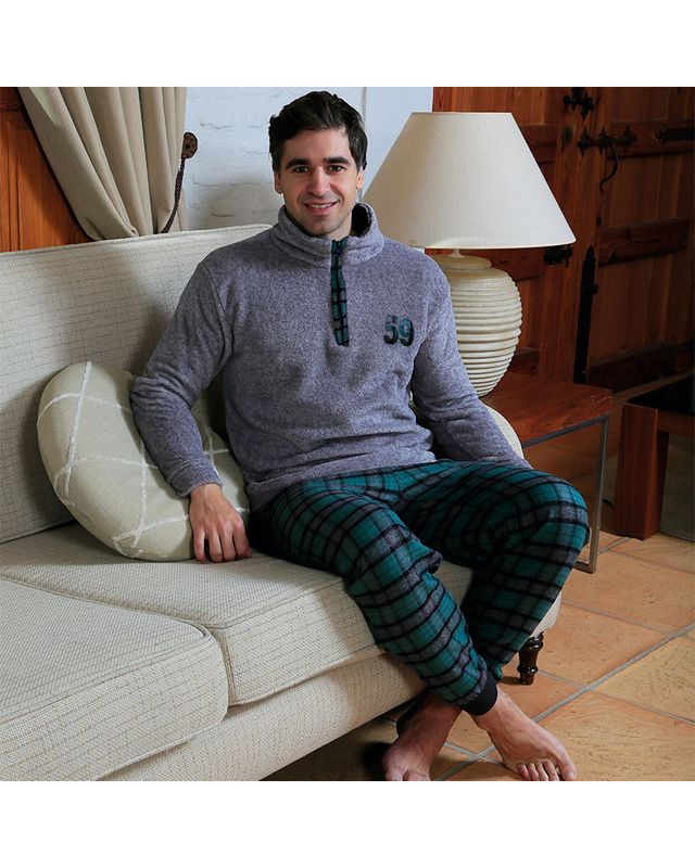Pijama hombre Tirso de coralina tallas grandes