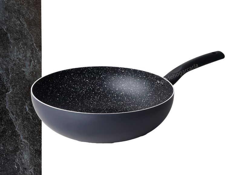 Wok con Revestimiento de Piedra - Marca Elite