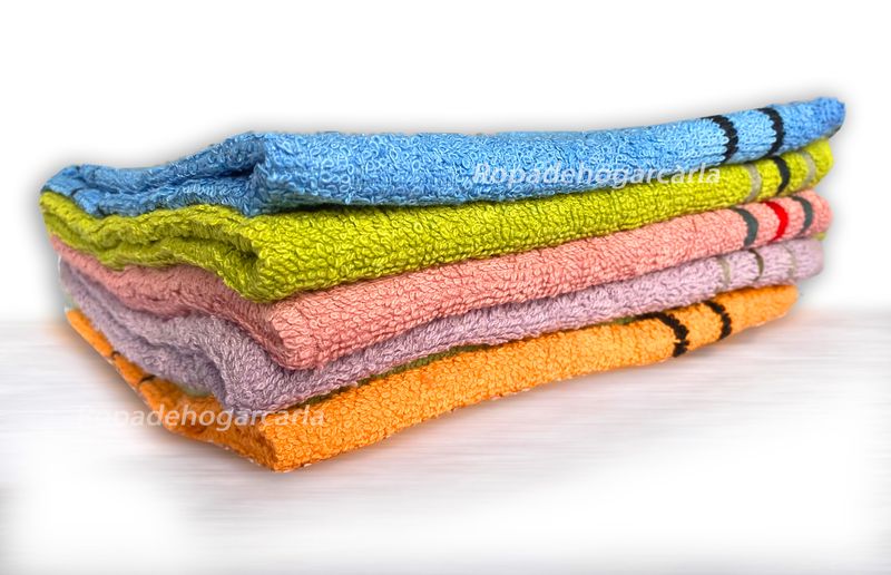 6 Paños de cocina 100% algodón