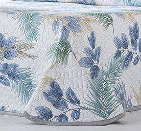 Colcha capa Segra azul