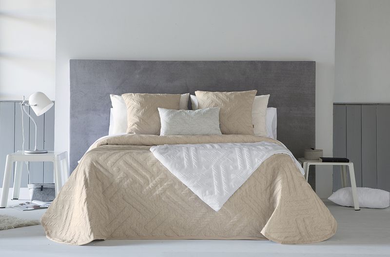 Colcha capa Vento - Beige