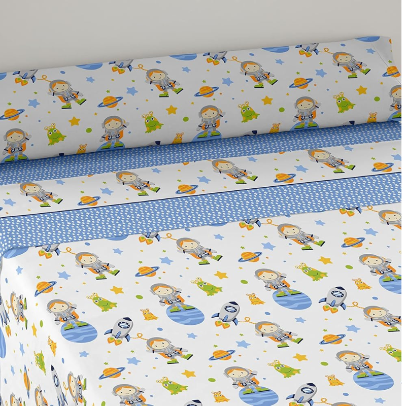 Juego de sábanas infantiles Space