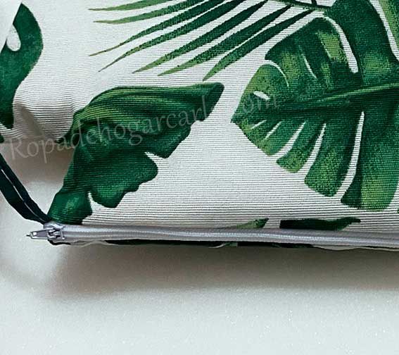 Asiento de loneta verde