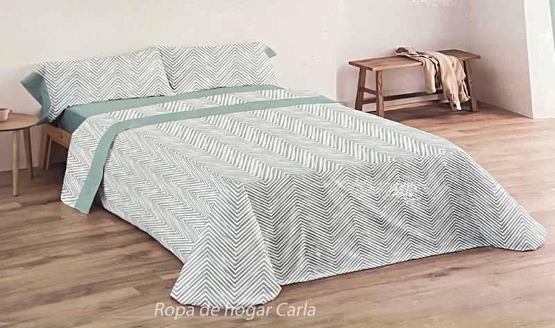 Juego de Sábanas etnic-verde