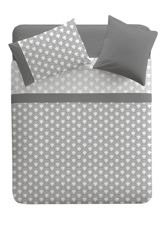 Juego de Sábanas Cerco - Gris