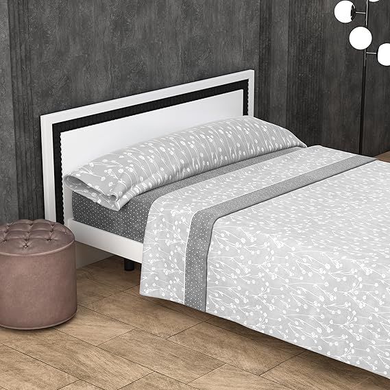 Sábanas Térmicas Coralina 200g. Silvia Gris