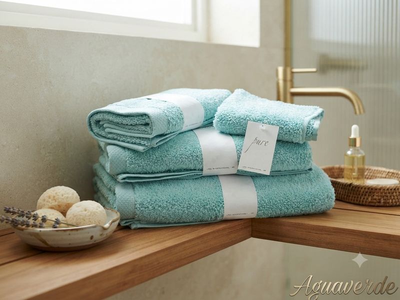 Toalla Pure de Rizo Aqua- Baño 100x150cm