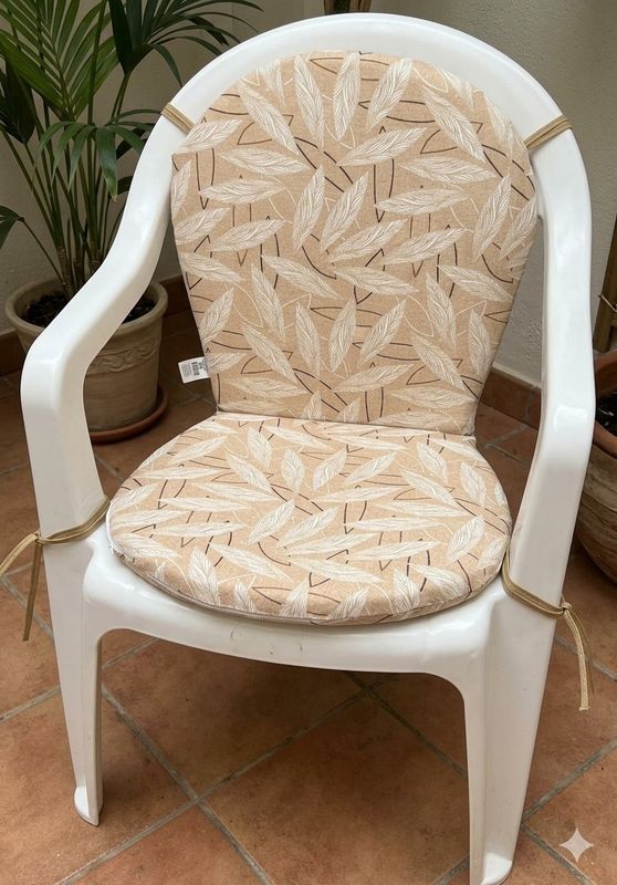 Asientos para silla con respaldo hojas
