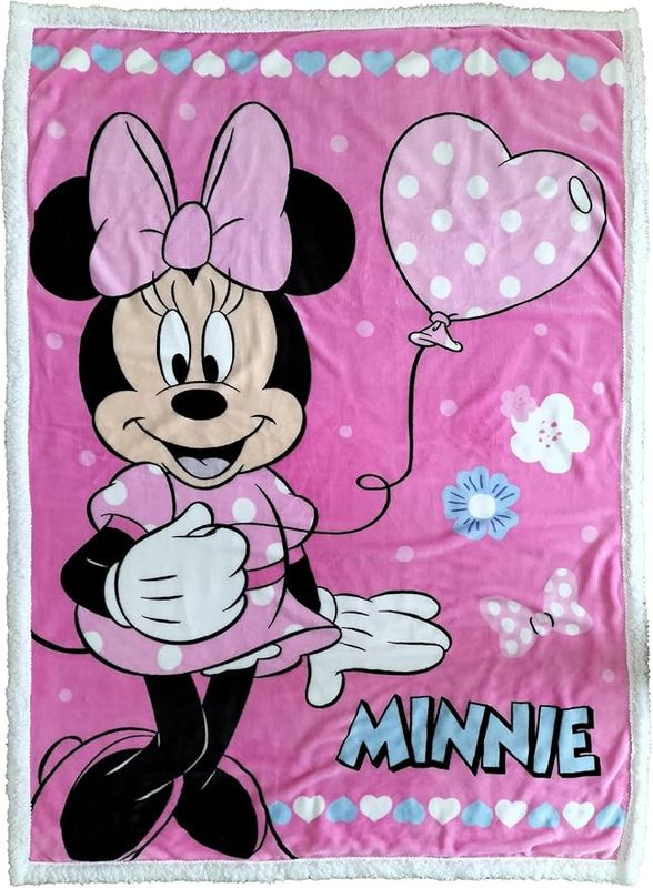 Disney Manta Sedalina Sherpa Minnie 100x140cm