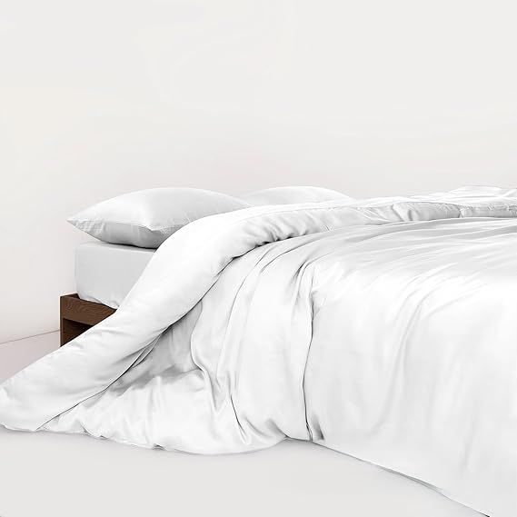 Juego de sábanas Bambú 300 hilos-Blanco