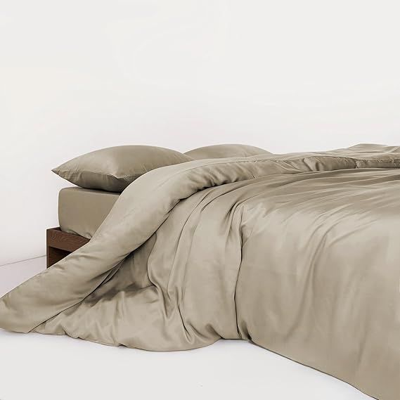 Juego de sábanas Bambú 300 hilos-Arena